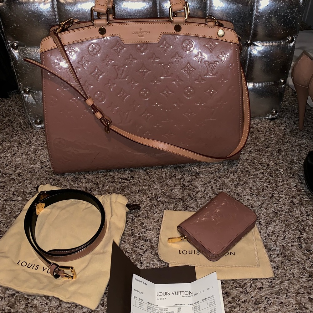 Louis Vuitton Brea GM MV R. Velours bag